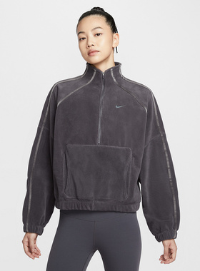 Nike耐克女装2025冬季新款ONE TF HZ TOP POLAR SP套头卫衣HV3716