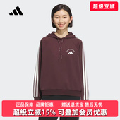 新款 HOODY连帽卫衣KC0033 2025冬季 Adidas阿迪达斯女装