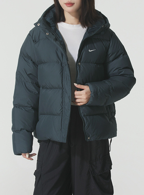 Nike耐克女装2025冬季新款DWNFL METRO PFR连帽短款羽绒服IH0728