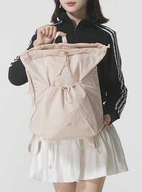 Adidas阿迪达斯女包2025秋季新款W CMMT BP休闲双肩背包KC0230