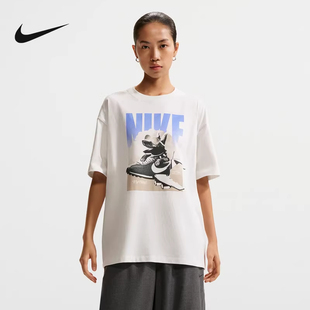 Nike耐克女装2026夏季新款AS W NSW SS GFX TEE OS休闲T恤IR7588