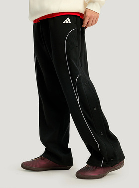 Adidas阿迪达斯男裤2025冬季新款BB LNY PANT百搭针织长裤KT0637