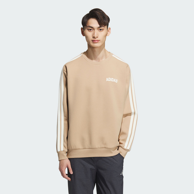 Adidas阿迪达斯男装2025秋季新款ST SPORTS CREW套头卫衣KC2849