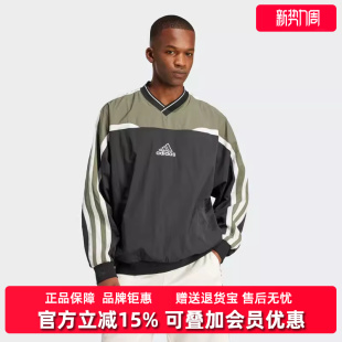 PULLOV套头衫 Adidas阿迪达斯男装 CUTLINE 新款 JD5395 2025春季