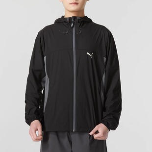PUMA彪马男装 运动休闲简约舒适透气连帽外套628370 2024夏季 新款