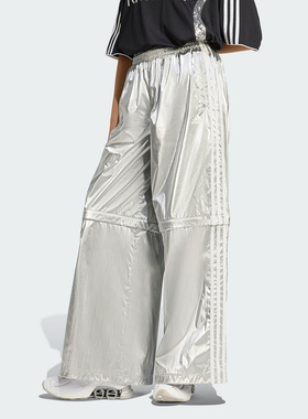 Adidas阿迪达斯三叶草女裤2025秋季新款TRACKPANTS运动裤KE9785