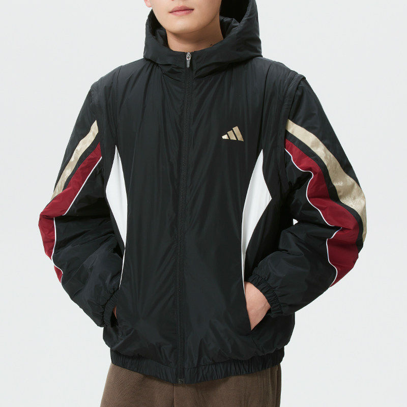 Adidas阿迪达斯男装2025冬季新款BB LNY JKT运动休闲棉服KS3171