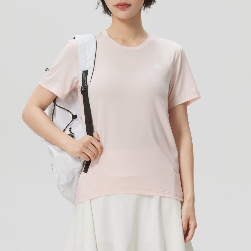 Adidas阿迪达斯女装2026春季新款TR-ES TEE W休闲短袖T恤KU8738