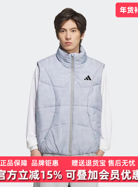 Adidas阿迪达斯男装2025冬季新款GSH VEST休闲棉马甲KC2755