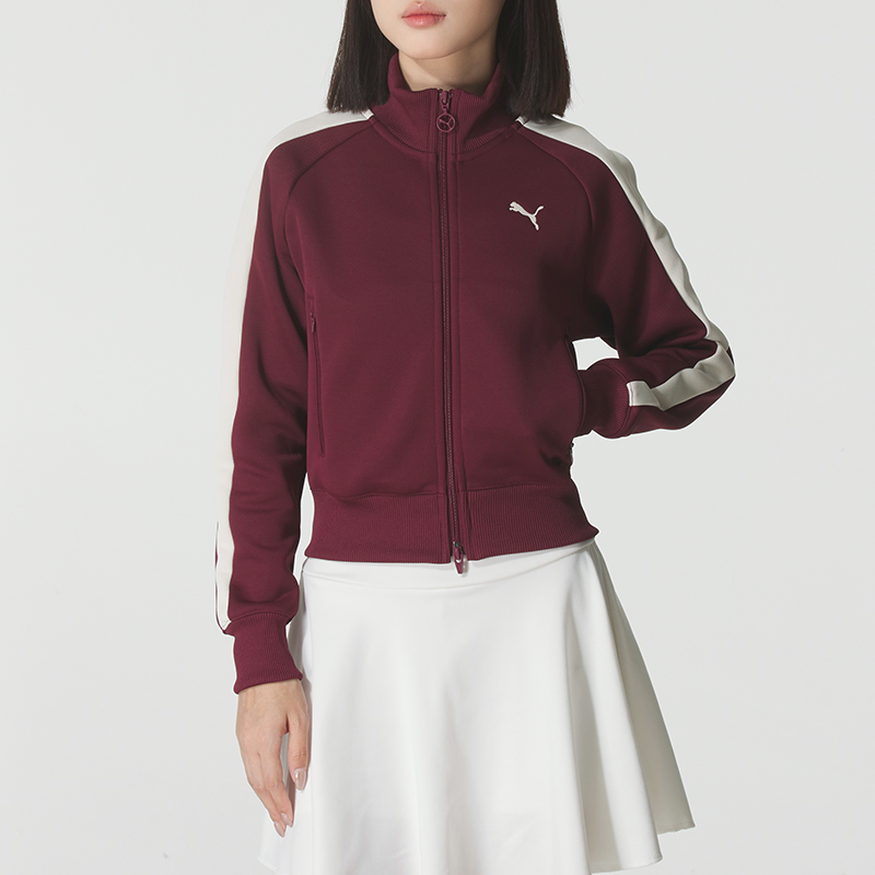PUMA彪马女装2025秋季新款 Short Track Jacket针织外套631965
