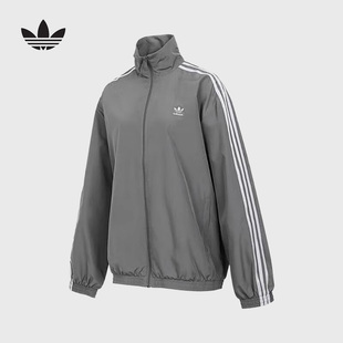 OVERSIZED 新款 TT外套JD3394 2025春季 Adidas阿迪达斯三叶草女装