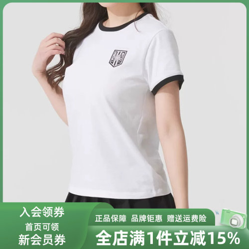 彪马短袖女装圆领休闲T恤