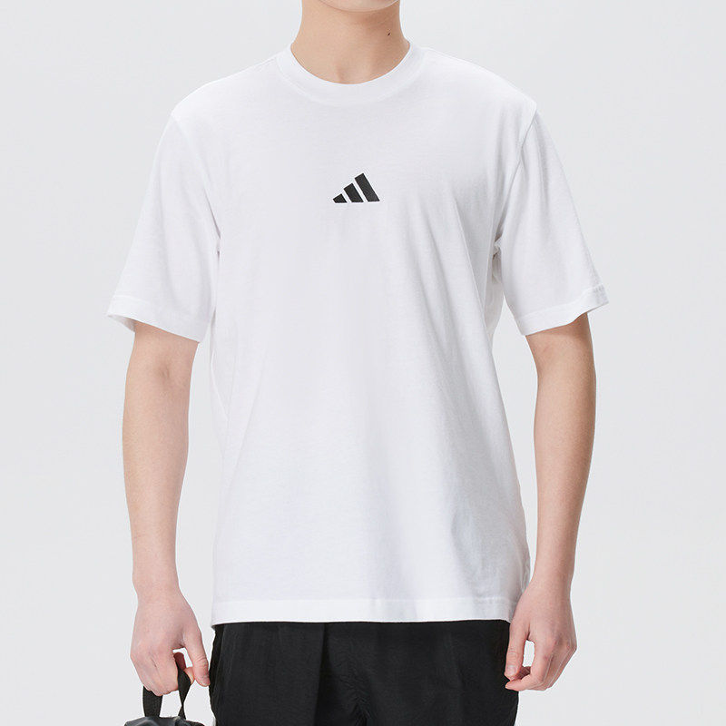 Adidas阿迪达斯男装2026夏季款M SL SJ T运动休闲短袖T恤JF1092图片