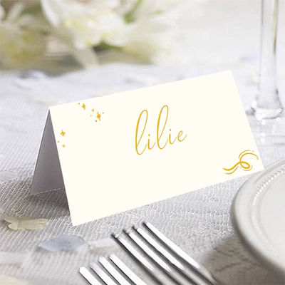 定制桌卡席位卡座位卡创意名卡