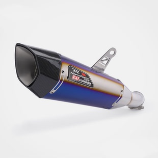 适用川崎ZX ZX4RR摩托车排气管尾段侧排不锈钢碳纤维配消音器