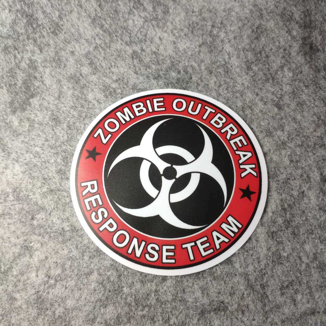 个性车贴潮流改装汽车贴摩托贴纸搞笑游戏生化危机烫画车贴d965