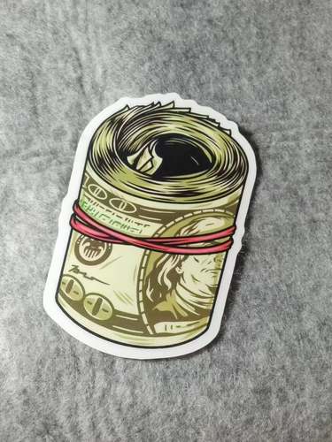 卡通潮流百搭创意贴画自粘车贴动漫时尚摩托贴画划纹装饰贴D3038