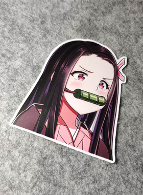 改装痛车潮流二次元动漫汽车摩托贴纸侧窗挡划纹烫画D1489