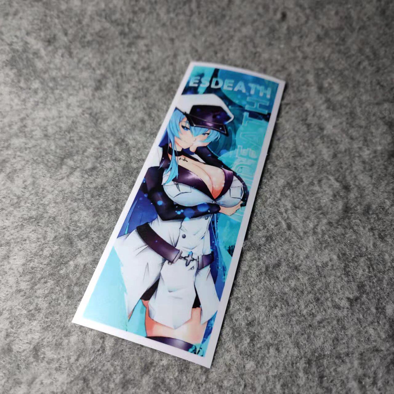 日漫水手服萌妹二次元侧窗改装痛车摩托贴电动车潮流烫画d2135