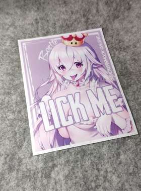 二次元改装痛车摩托贴电动车老婆酱侧窗好玩好看耐用烫画D1645