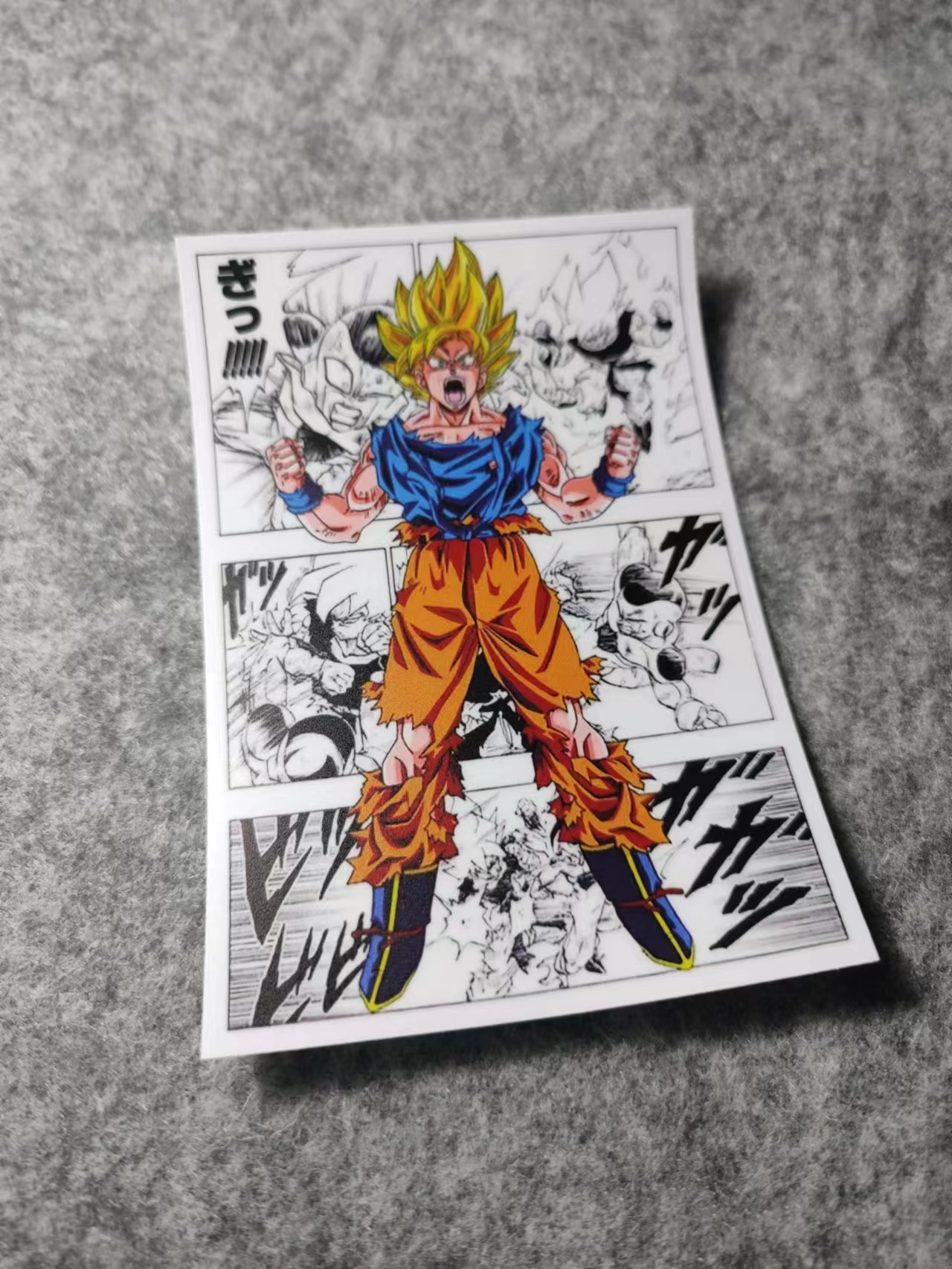 悟空划纹贴超级战神车贴画卡通动漫摩托贴二次元日漫烫画d2902