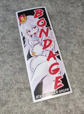 个性老婆酱JDM二次元日系侧窗改装痛车摩托贴电动车潮流烫画D2139