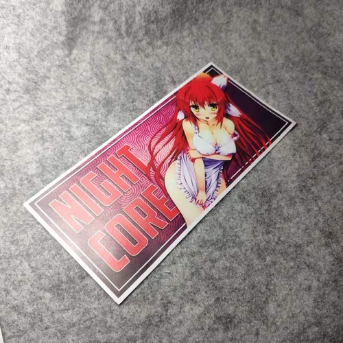 二次元日漫潮流改装汽车贴摩托贴纸搞笑二次元划纹烫画车贴 D1214