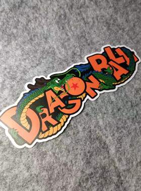 日系PVC潮流改装汽车贴摩托七龙珠赛亚人二次元划纹烫画车贴D1120