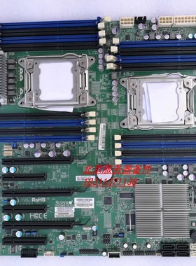 超微X9DR3-F 双路X79主板 C602 M.2主板游戏多开支持2696V2