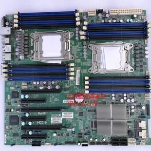 超微X9DR3-F 双路X79主板 C602 M.2主板游戏多开支持2696V2