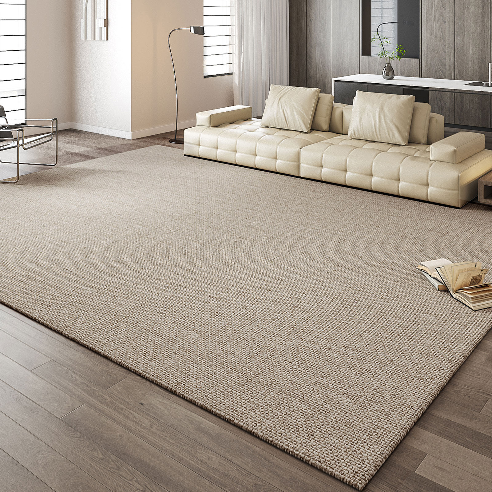 地毯客厅2025新款轻奢高级感免洗可擦卧室加厚防水地垫家用摄影棚