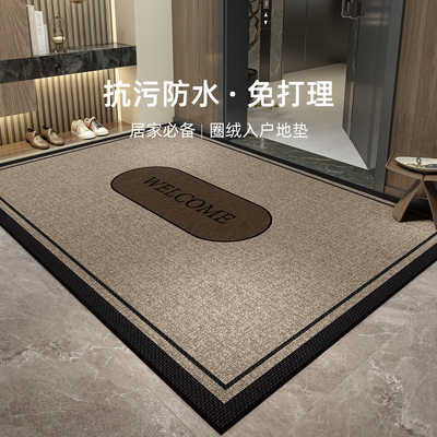 入户门地垫2025新款高级感进门门口脚垫防滑耐脏免洗门外玄关地毯