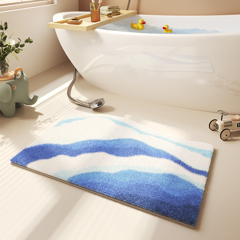 浴室地垫化妆室进门门口吸水速干家用地毯耐脏免洗专用加厚防滑垫