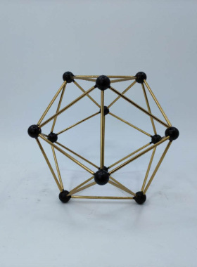 现代简约创意铁艺星系摆件家居软装饰品金属工艺品桌面书房摆件