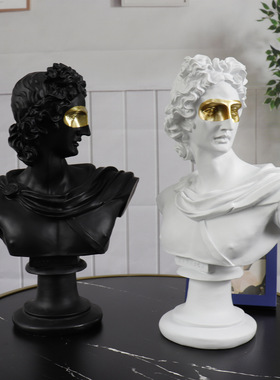 大卫维纳斯雕像办公室客厅现代简约艺术品北欧树脂人物雕塑摆件