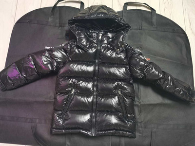 短款加厚男女通用亮面玛雅羽绒服