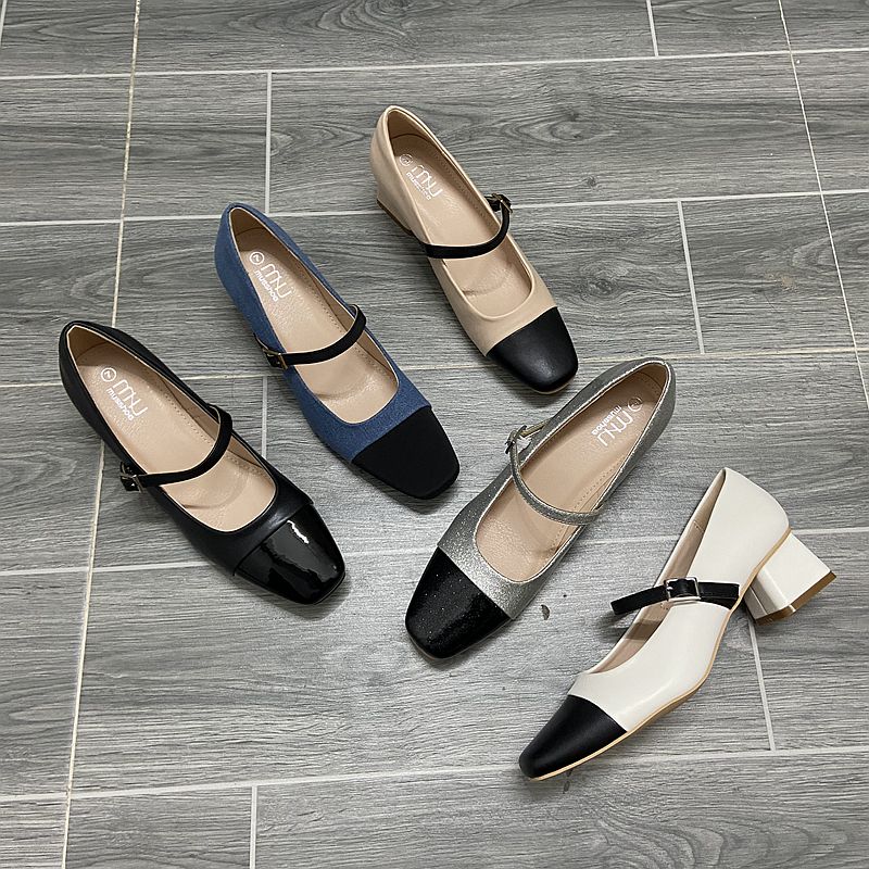 无品牌玛丽珍鞋舒适浅口