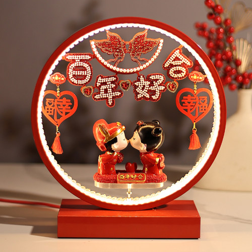 婚房台灯结婚陪嫁喜庆