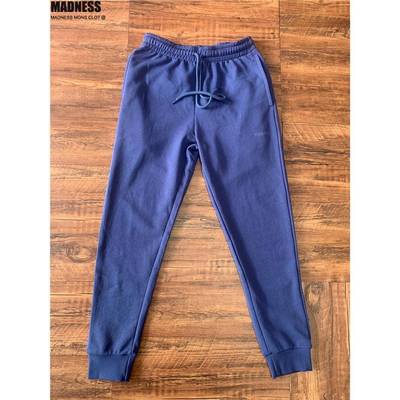 Madness Mdns Clot秋季薄款卫裤修身男士运动裤棉毛圈收口长裤子