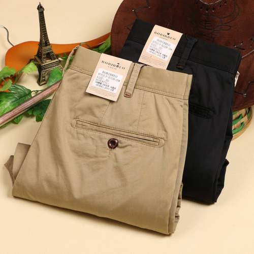 MAROLIO~出口法国！夏季休闲裤 直筒男士精棉商务高端专柜丝光棉