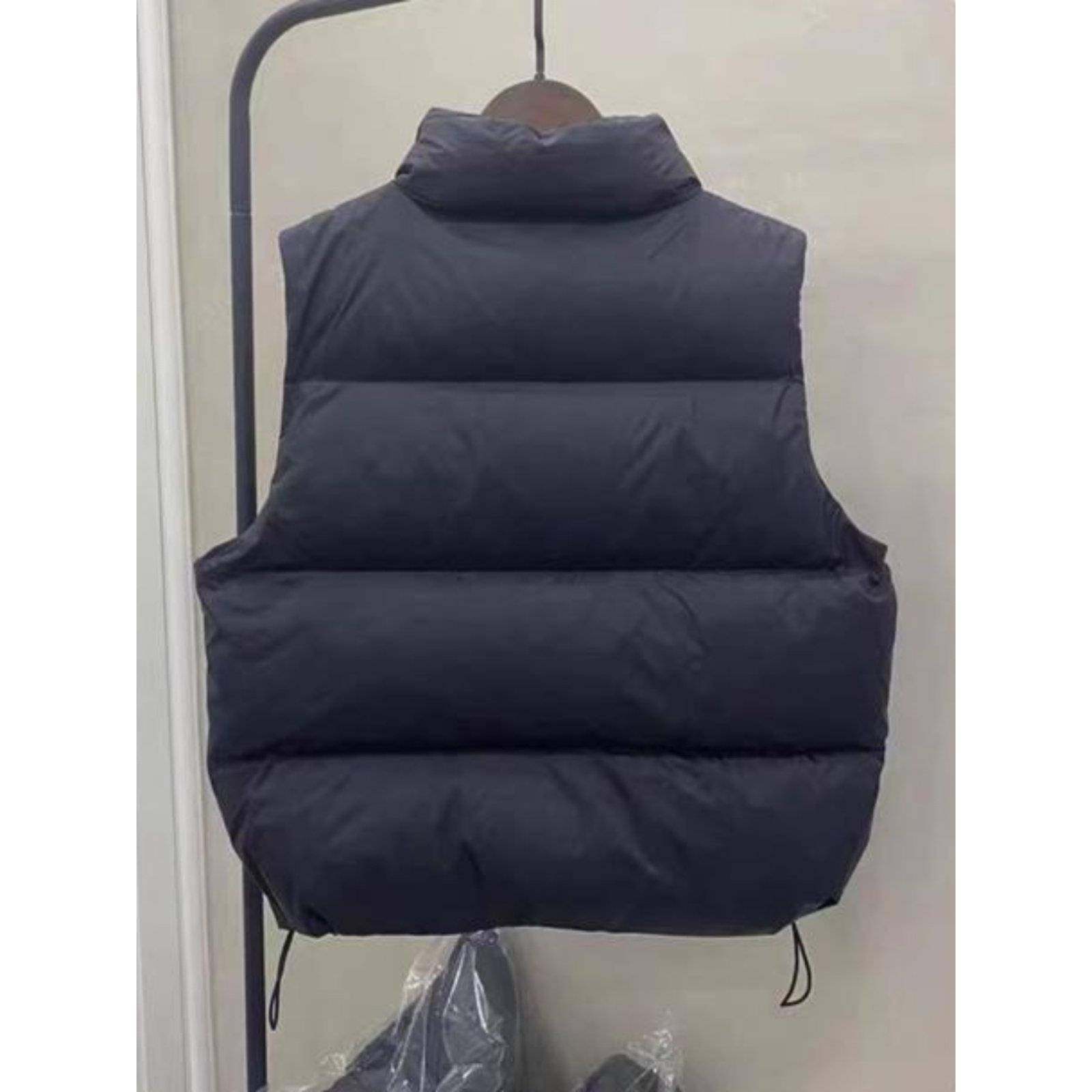 新款马甲女士羽绒服短款小个子外搭立领韩版轻暖白鸭绒秋冬马夹潮