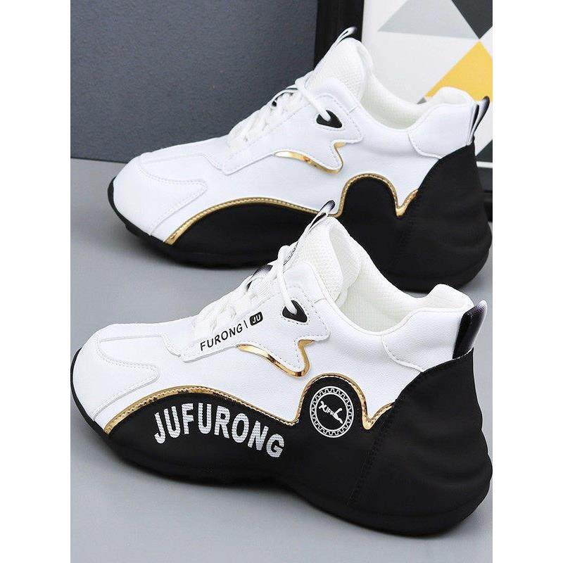 潮牌男鞋秋季新款透气运动老爹鞋情侣款防滑厚底内增高百搭休闲鞋,流行男鞋,老爹鞋,淘宝优惠券,粉丝福利购,淘宝优惠卷