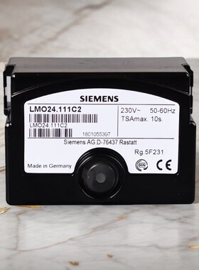 SIEMENS锅炉控制器燃烧机程控器LMO24.111C2西门子燃烧器控制配件