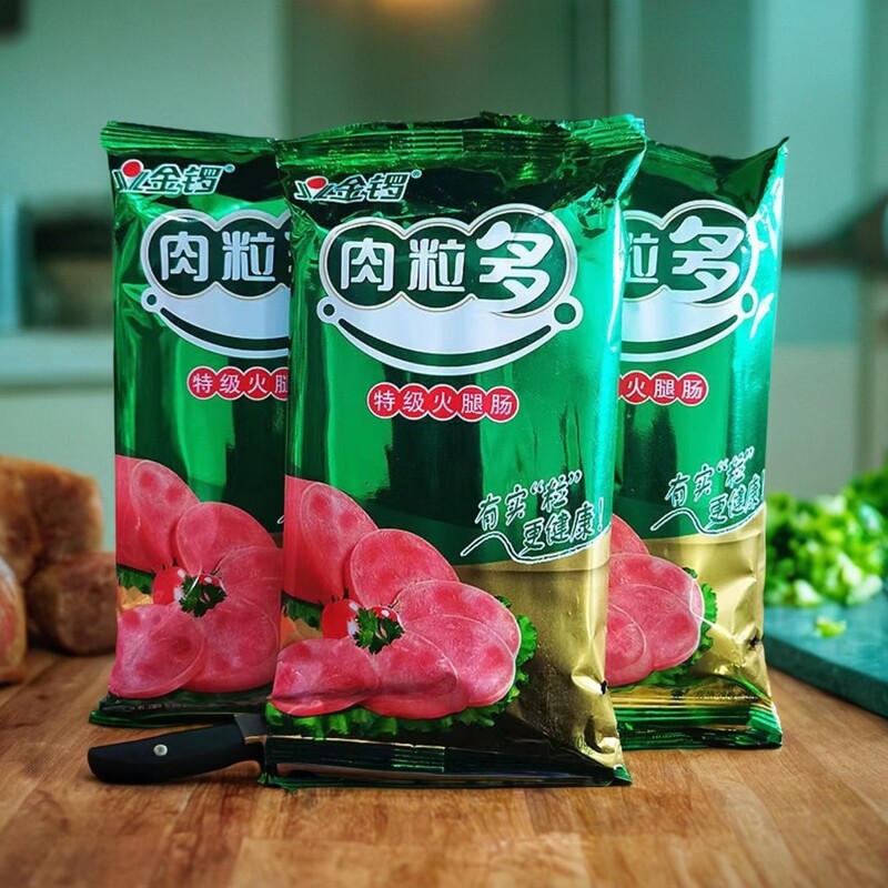 金锣肉粒多特级火腿肠休闲零食图片