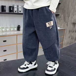 2025新款 男孩长裤 儿童秋冬运动裤 宝宝春季 男童裤 宽松卫裤 子春秋款