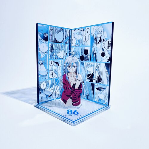 蕾娜周边手办86不存在的战区漫画创意摆件礼物动漫亚克力三插立牌