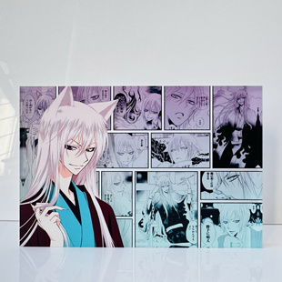 元气少女缘结神巴卫动漫周边定制二次元摆件漫画卡通立牌亚克力砖