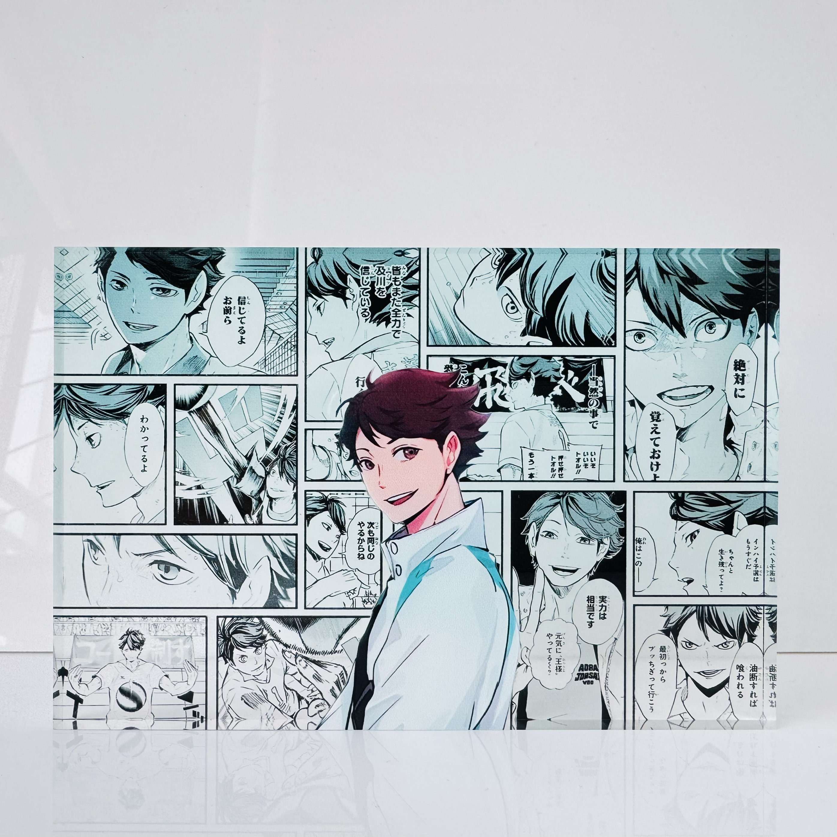 及川彻排球少年动漫周边定制二次元桌面摆件漫画立牌卡通亚克力砖