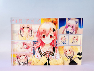 向日葵周边君与彼女之恋动漫亚克力砖漫画二次元立牌卡通桌面摆件