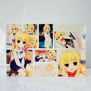 和泉妃爱常轨脱离动漫周边二次元桌面摆件漫画卡通立牌亚克力砖